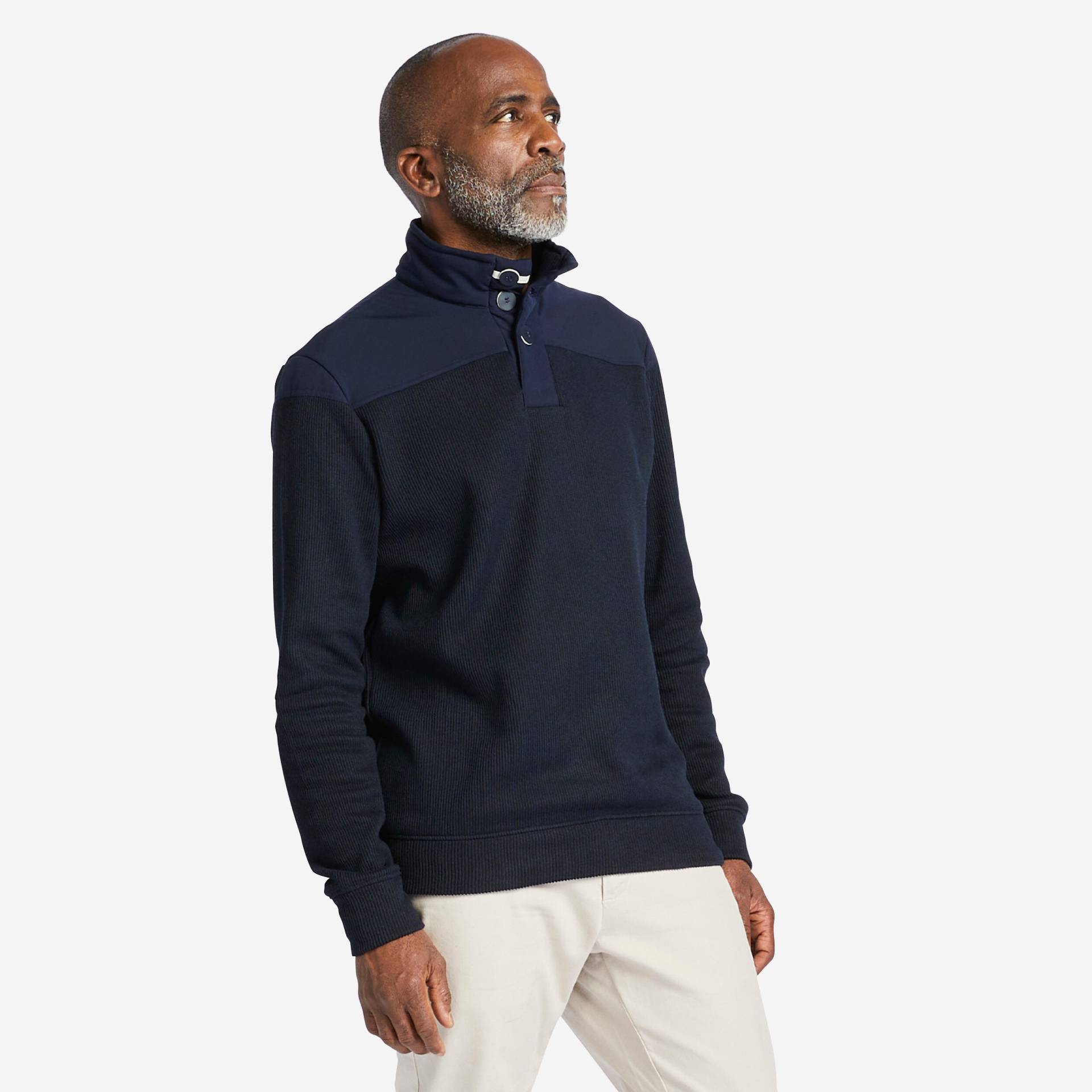 Segelpullover Herren - Sailing 300 Herren blau von TRIBORD