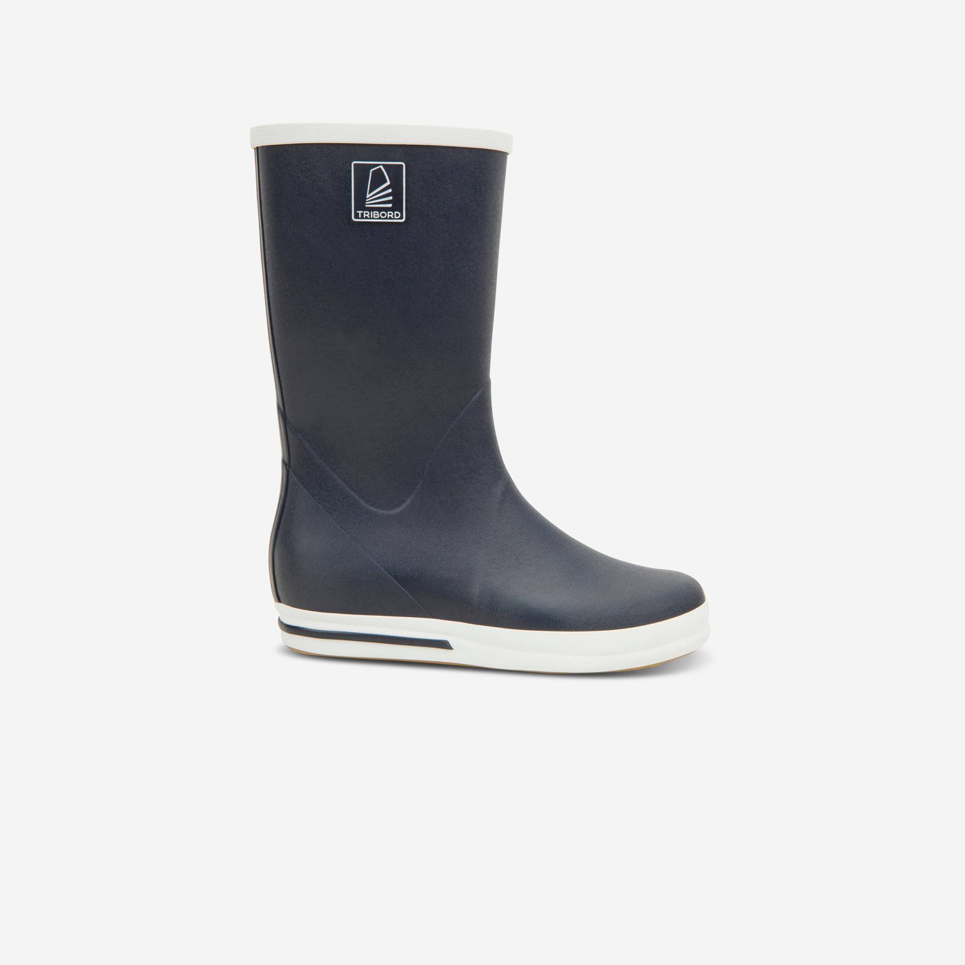 Segelstiefel Gummistiefel Damen/Herren - 500 marineblau Segelstiefel Gummistiefel Damen/Herren - 500 marineblau von TRIBORD