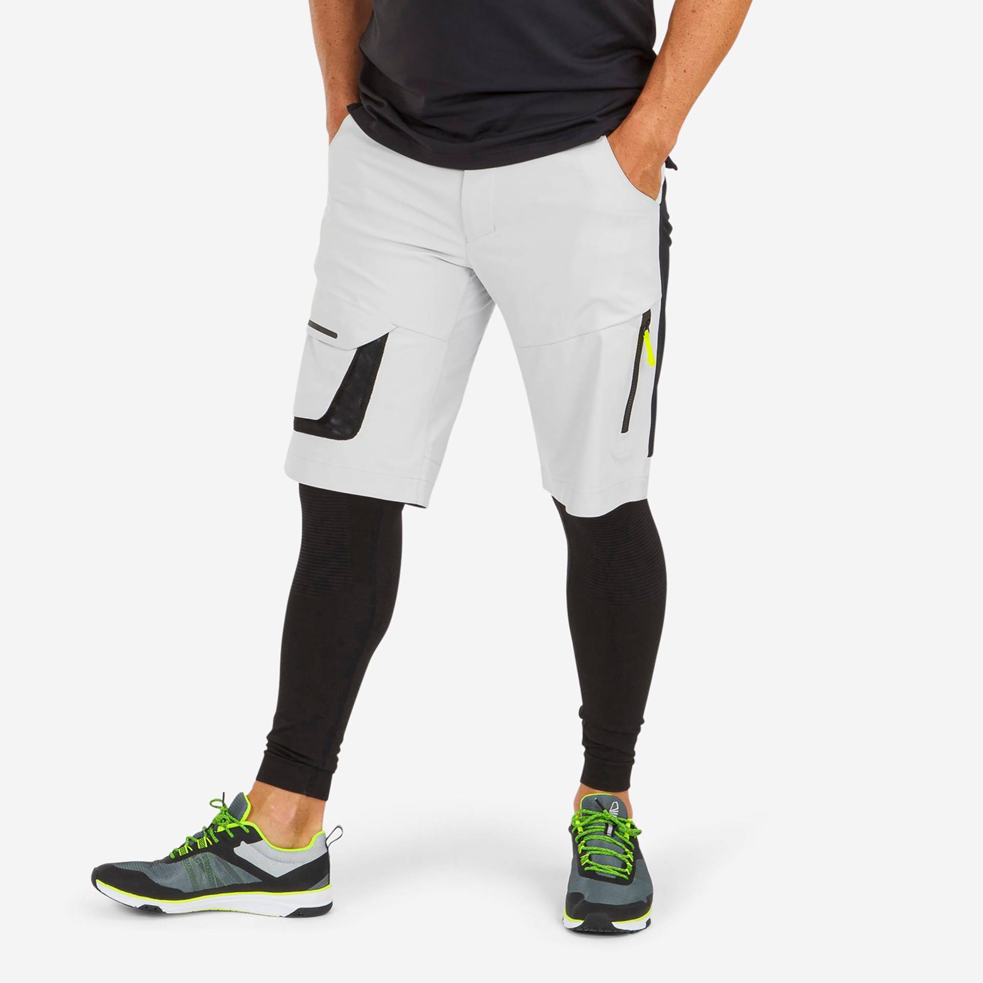 Shorts Segeln Herren wasserdicht - 900 hellgrau Shorts Segeln Herren wasserdicht - 900 hellgrau von TRIBORD