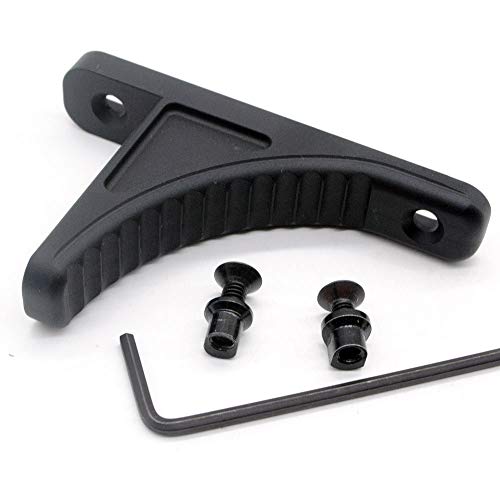 Trirock Black Forward Handstop Front Gripstop Barricade Rest Compatible with keymod handguard Rail mounting System von TRIROCK