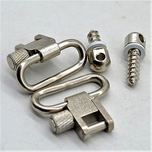 Trirock Sling Swivel Nickel Plated 1.0 Inch Silver with Quick Release Sling Mounting Kit Stud Screws Trirock Sling Swivel Nickel Plated 1.0 Inch Silver with Quick Release Sling Mounting Kit Stud Screws von TRIROCK