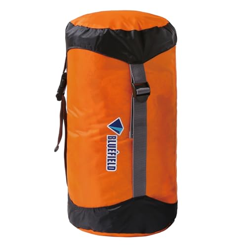 TRIWONDER Kompressionssack 14L / 23L, Wasserabweisend und Ultraleichte Aufbewahrungstasche, Kompressionssack für Schlafsack für Camping, Outdoor, Wandern, Reisen (Orange, XL) von TRIWONDER