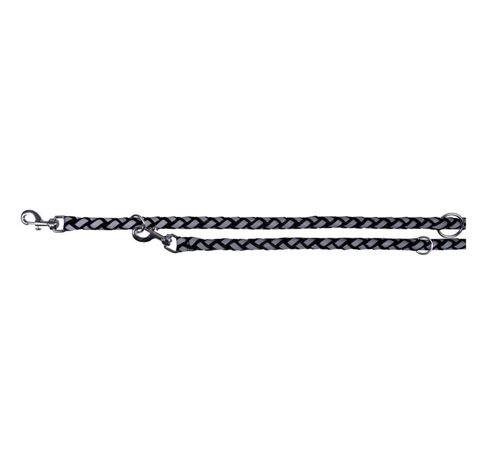 TRIXIE Hundeleine Verlängerungsleine Cavo Reflect plaingrau/schwarz TRIXIE Hundeleine Verlängerungsleine Cavo Reflect plaingrau/schwarz von TRIXIE