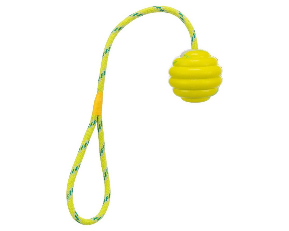 TRIXIE Outdoor-Spielzeug Wellenball am Seil, Naturgummi TRIXIE Outdoor-Spielzeug Wellenball am Seil, Naturgummi von TRIXIE