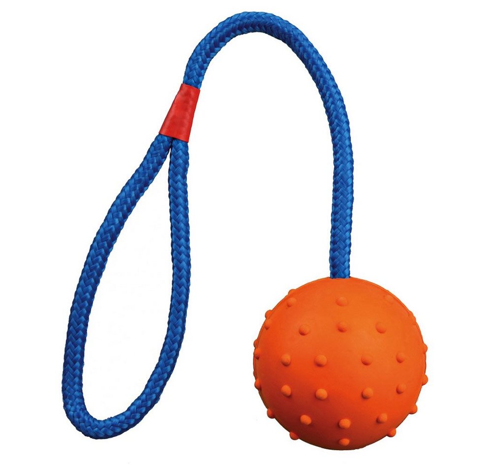 TRIXIE Tierball Ball am Seil, Naturgummi TRIXIE Tierball Ball am Seil, Naturgummi von TRIXIE