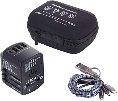 TROIKA Design Werkstatt Reiseadapter-Set TROIKA World TRAVEL Adapter TROIKA Design Werkstatt Reiseadapter-Set TROIKA World TRAVEL Adapter von TROIKA