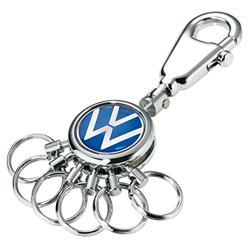 TROIKA Design Werkstatt Schlüsselanhänger mit Karabinerhaken PATENT VW 90 x 25 x 9 mm, blau TROIKA Design Werkstatt Schlüsselanhänger mit Karabinerhaken PATENT VW 90 x 25 x 9 mm, blau von TROIKA