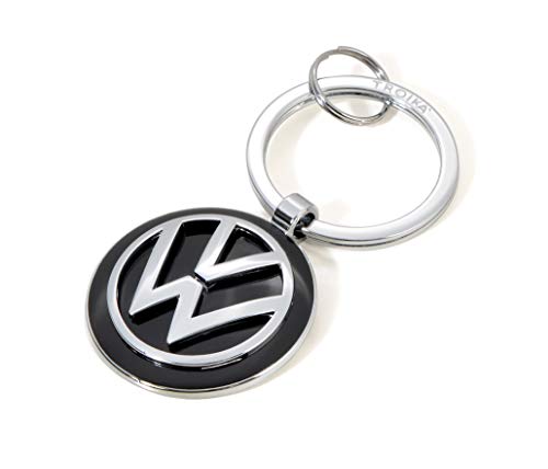 TROIKA Schlüsselanhänger KEYRING - KR16-05/VW VW-Emblem 1 Schlüsselring zusätzlich Official licensed by Volkswagen - Metallguss glänzend - Original, 7 cm TROIKA Schlüsselanhänger KEYRING - KR16-05/VW VW-Emblem 1 Schlüsselring zusätzlich Official licensed by Volkswagen - Metallguss glänzend - Original, 7 cm von TROIKA