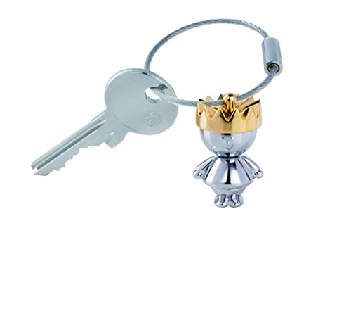 TROIKA Schlüsselanhänger LITTLE KING - KR9-36/CH - König - goldene Krone - King, Hoheit, Majestät - Prinz - Metall glänzend - das Original von TROIKA TROIKA Schlüsselanhänger LITTLE KING - KR9-36/CH - König - goldene Krone - King, Hoheit, Majestät - Prinz - Metall glänzend - das Original von TROIKA von TROIKA