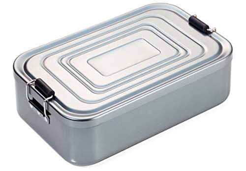 Troika Unisex – Erwachsene Lunchbox, Titanfarben, Brotdose Troika Unisex – Erwachsene Lunchbox, Titanfarben, Brotdose von TROIKA