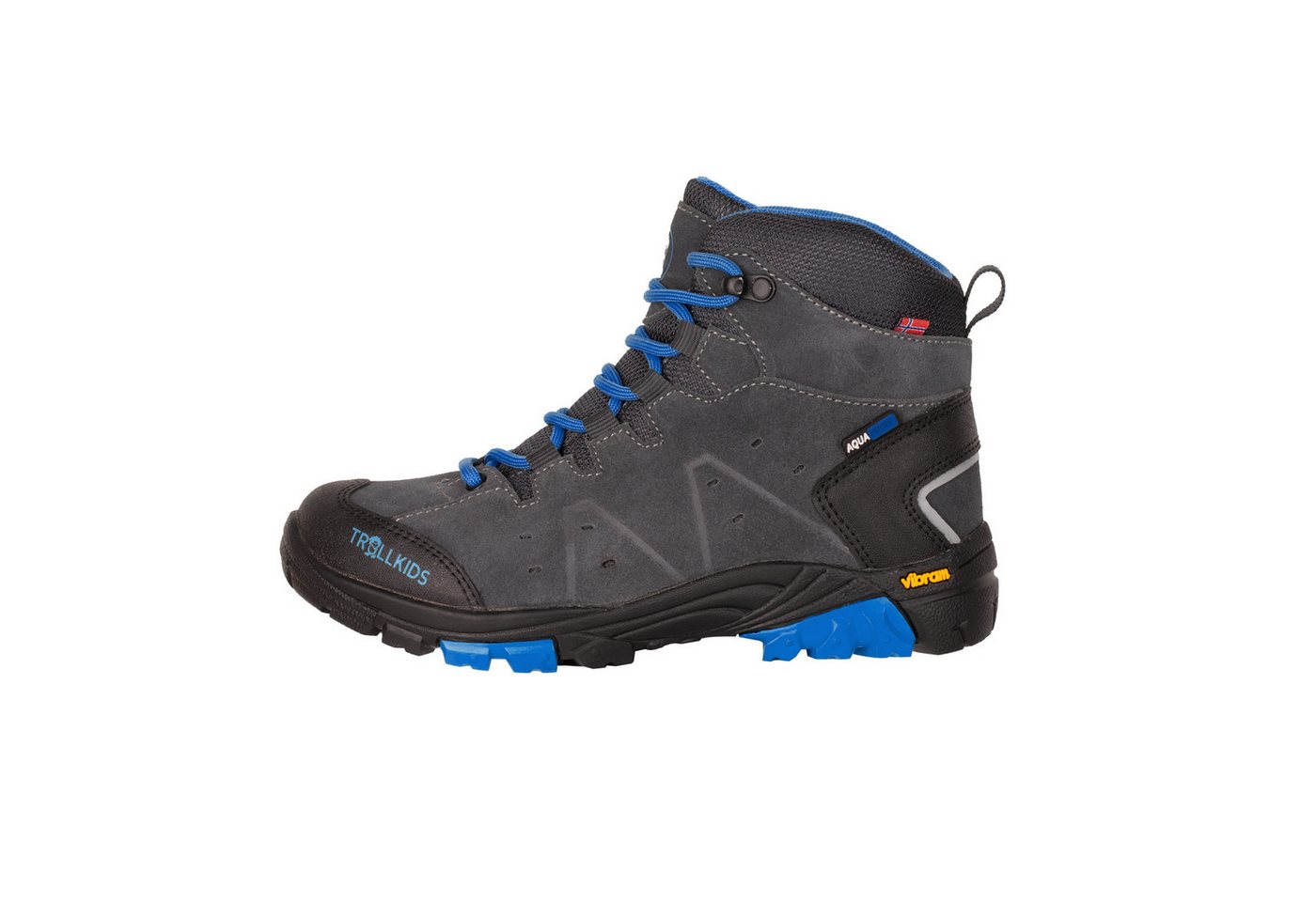 TROLLKIDS Kids Trollsteinen Hiker Mid grau Trekkingschuh TROLLKIDS Kids Trollsteinen Hiker Mid grau Trekkingschuh von TROLLKIDS