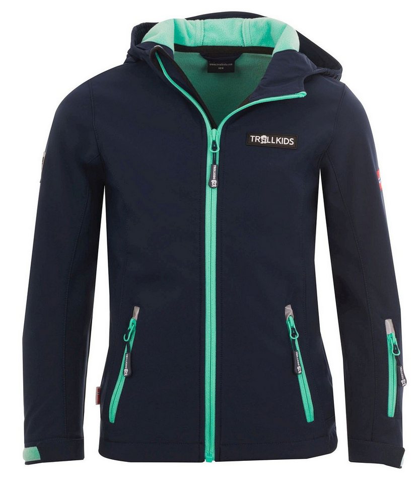 TROLLKIDS Softshelljacke Oslofjord Wasserabweisend von TROLLKIDS