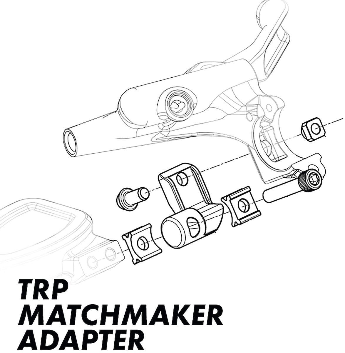 Matchmaker für Sram - Schalthebel von TRP