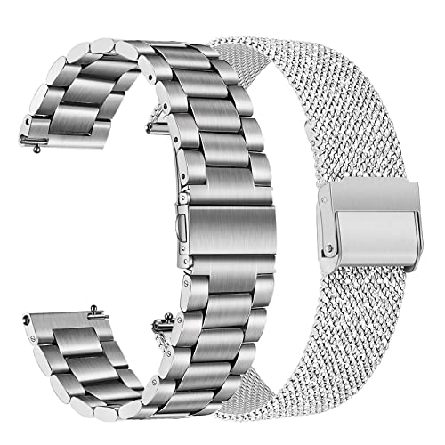 TRUMiRR Ersatz für Galaxy Watch7/Watch6/Watch 5/Watch 4 40mm 44mm Armband, 20mm Metall Armband Edelstahl Sport Business Uhrenarmband für Samsung Galaxy Watch 7 6 5 4 44mm 40mm TRUMiRR Ersatz für Galaxy Watch7/Watch6/Watch 5/Watch 4 40mm 44mm Armband, 20mm Metall Armband Edelstahl Sport Business Uhrenarmband für Samsung Galaxy Watch 7 6 5 4 44mm 40mm von TRUMiRR