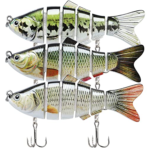 TRUSCEND Angelköder Kunstköder Fische Angeln Set Hecht Zander Forellen Köder Swimbait Wobbler Langsam Sinkend Süßwasser Salzwasser Angelset Angeln Geschenk für Männer TRUSCEND Angelköder Kunstköder Fische Angeln Set Hecht Zander Forellen Köder Swimbait Wobbler Langsam Sinkend Süßwasser Salzwasser Angelset Angeln Geschenk für Männer von TRUSCEND