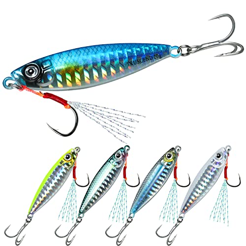 TRUSCEND Spoon Spinnköder Angelköder Kunstköder Fische Angeln Set Hecht Zander Forellen Köder Blinker Swimbait Angelzubehör Süßwasser Salzwasser Angelset Angeln Geschenk für Männer TRUSCEND Spoon Spinnköder Angelköder Kunstköder Fische Angeln Set Hecht Zander Forellen Köder Blinker Swimbait Angelzubehör Süßwasser Salzwasser Angelset Angeln Geschenk für Männer von TRUSCEND