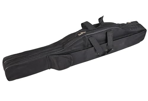 Angeltaschen for Herren,Praktische Angeltasche, Ihr zuverlässiger Begleiter for Angelmanöver,Angelzubehör(B 1.3m Black) von TRgqify-KM