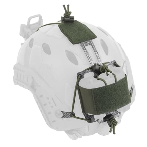 Airsoft-Helmzubehör Outdoor Paintball Helmbatterien Aufbewahrungskoffer Taktische Helmbatterietasche Elastische Anpassung(BKE) von TS TAC-SKY