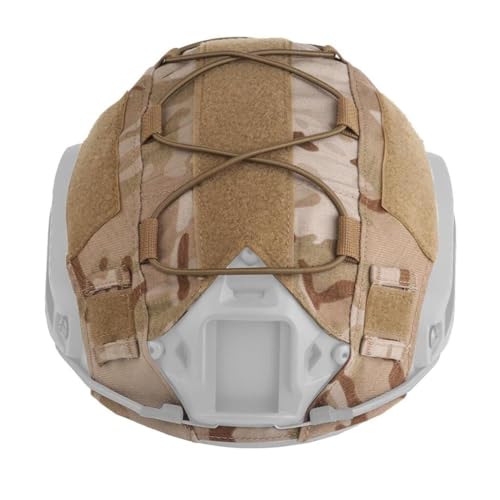 Einstellbare Jagd Taktische Ausrüstung Paintball Helme Zubehör for SF Fast Helm Multicam Airsoft Helm Abdeckung Mit Elastischen Festen Riemen(H,L) von TS TAC-SKY