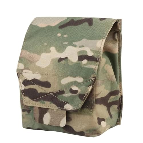 Multifunktionale Camouflage Einkaufstüte Outdoor Tragbarer Organizer Molle Tactical Sub Bag Tool Kit(VE-74-ACC-16R-CP) von TS TAC-SKY