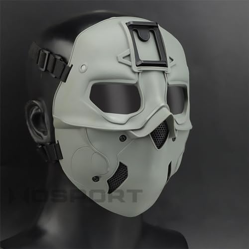 Vollgesichtsschutz for Den Außenbereich, Taktische Maske, Halloween-Maske, Camouflage(MA-118-G) von TS TAC-SKY