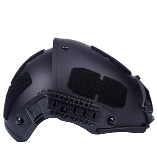 for CS Game Prop Zubehör Airsoft AF Taktischer Helm Einstellbar Outdoor Jagdausrüstung Multicam ABS Paintball Helm(BK) von TS TAC-SKY