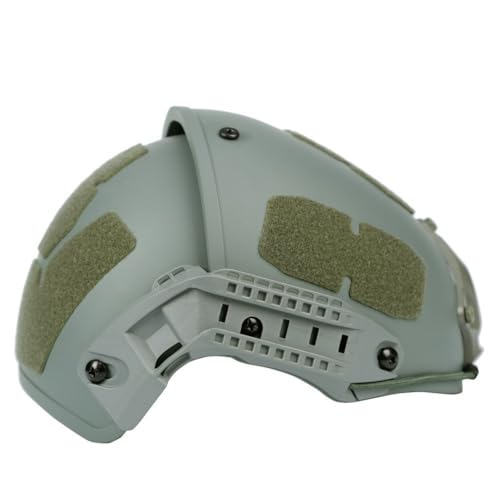 for CS Game Prop Zubehör Airsoft AF Taktischer Helm Einstellbar Outdoor Jagdausrüstung Multicam ABS Paintball Helm(OD) von TS TAC-SKY