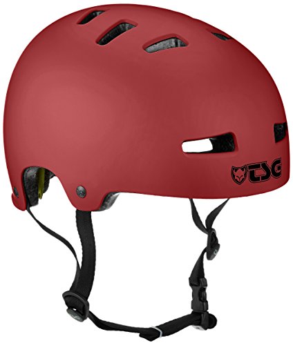 TSG Erwachsene Evolution Solid Color Halbschalenhelm, Satin Oxblood, S/M TSG Erwachsene Evolution Solid Color Halbschalenhelm, Satin Oxblood, S/M von TSG