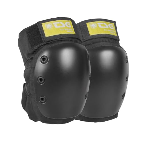 TSG Erwachsene Kneepad All Ground Schützer, Black, L von TSG