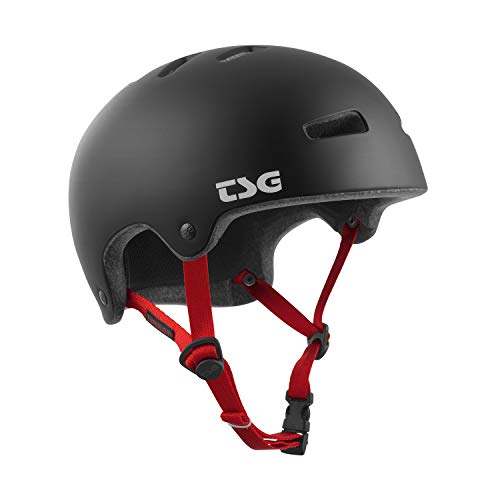 TSG Erwachsene Superlight Solid Color Helm, Satin Black, L/XL TSG Erwachsene Superlight Solid Color Helm, Satin Black, L/XL von TSG