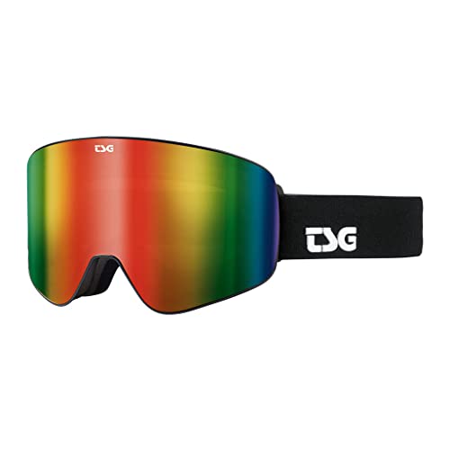 TSG Goggle Four Solid Black + Bonus Lens von TSG