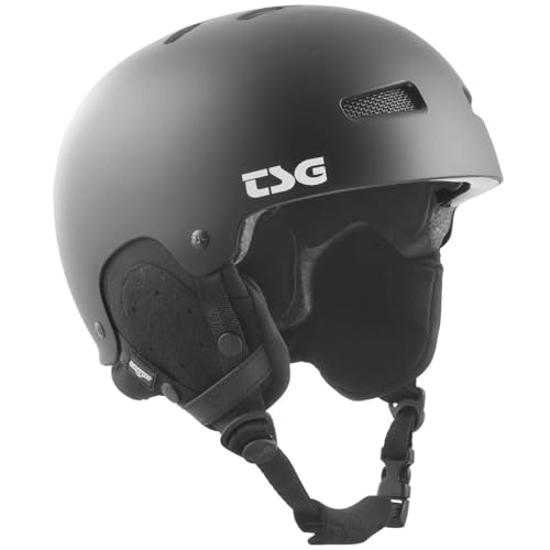 TSG Gravity Solid Color Skihelm Schwarz/Grau XXL - 59-61 cm TSG Gravity Solid Color Skihelm Schwarz/Grau XXL - 59-61 cm von TSG