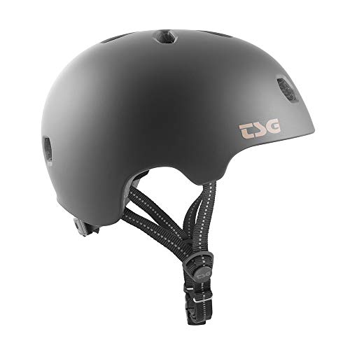 TSG Meta Solid Color Helm, Satin Black, JXXS/JXS TSG Meta Solid Color Helm, Satin Black, JXXS/JXS von TSG