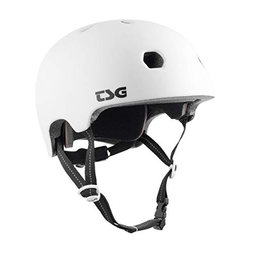 TSG Meta Skate- und Fahrradhelm mit Einstellsystem, für Radfahren, BMX, Skateboarden, Rollerblading, Roller Derby, E-Boarding, E-Skating, Longboarding, Vert, Park, L/XL von TSG