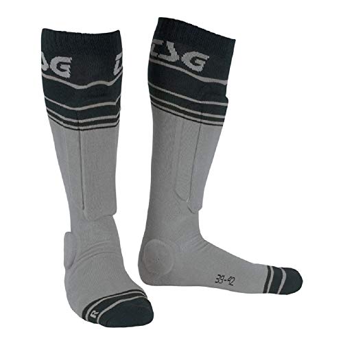 TSG Riot Socken, Grey-Striped, 35-38 von TSG