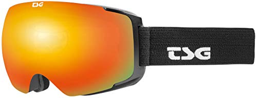 TSG Two Goggle Unisex Erwachsene Skibrille Schneebrille Schwarz Standard von TSG