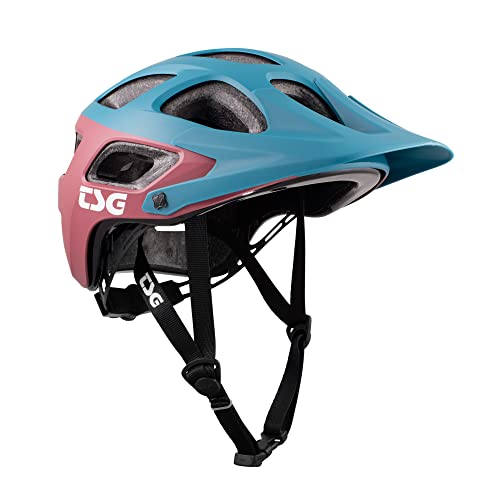 TSG Unisex Jugend Seek Fahrradhelm/VAE/MTB, Block Ocean Cedar, XS von TSG