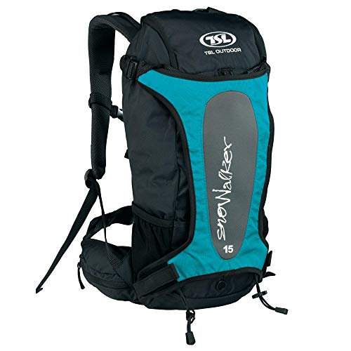 TSL Rucksack Snowalker, lagoon, 41 x 27 x 11 cm, 15 Liter, PFSA048 von TSL