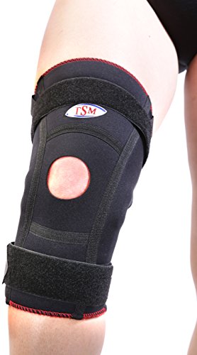 TSM Sportbandage Kniebandage aktiv Stabil mit POM-DG-Schiene, M, 2172-2 von TSM 88