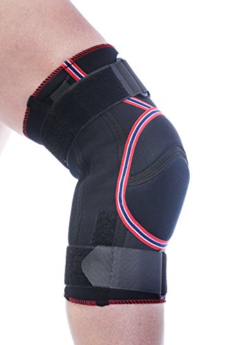 TSM Sportbandage Kniebandage mit Polster und Schienen Pro, S, 3753 von TSM 88