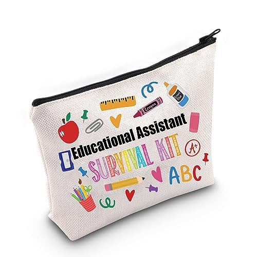 Educational Assistant Gift Educational Assistant Survival Kit Bag for Educator Teacher Teaching Gift Teaching Assistant Gift, Pädagogisches Kit von TSOTMO