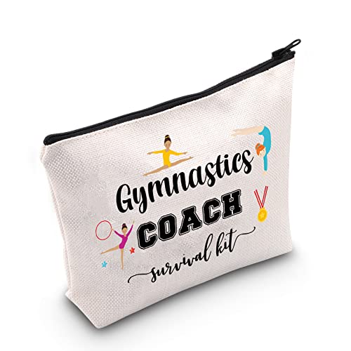 Turnbeutel mit Reißverschluss, Geschenk für Gymnastik, Trainer, Überlebens-Set, Tasche für Gymnastiklehrer, bester Trainer aller Zeiten, Geschenk, U-Turn-Trainer, Kosmetiktasche Turnbeutel mit Reißverschluss, Geschenk für Gymnastik, Trainer, Überlebens-Set, Tasche für Gymnastiklehrer, bester Trainer aller Zeiten, Geschenk, U-Turn-Trainer, Kosmetiktasche von TSOTMO