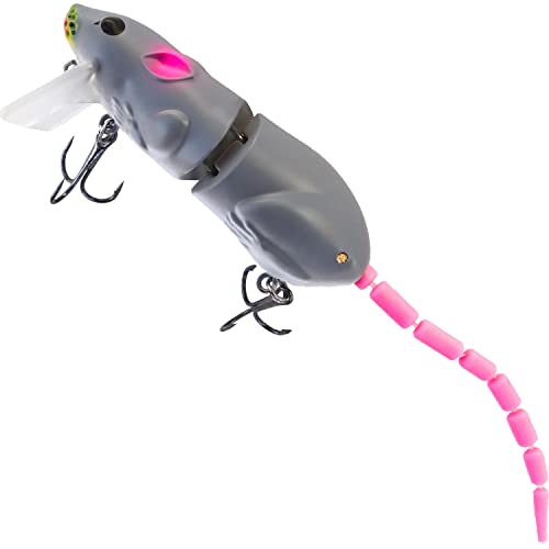 TSURI Maus-Gelenkkder, 8 cm, 15 g - Ratte, Hechtangeln, Wels, Black Bass, Raubfische, Swasser - 1 Stck TSURI Maus-Gelenkkder, 8 cm, 15 g - Ratte, Hechtangeln, Wels, Black Bass, Raubfische, Swasser - 1 Stck von TSURI