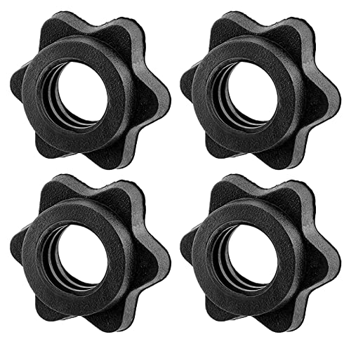 TTTLLNN 4 x 25 mm Hantel-Clip-Verriegelungsmuttern für Krafttraining von TTTLLNN