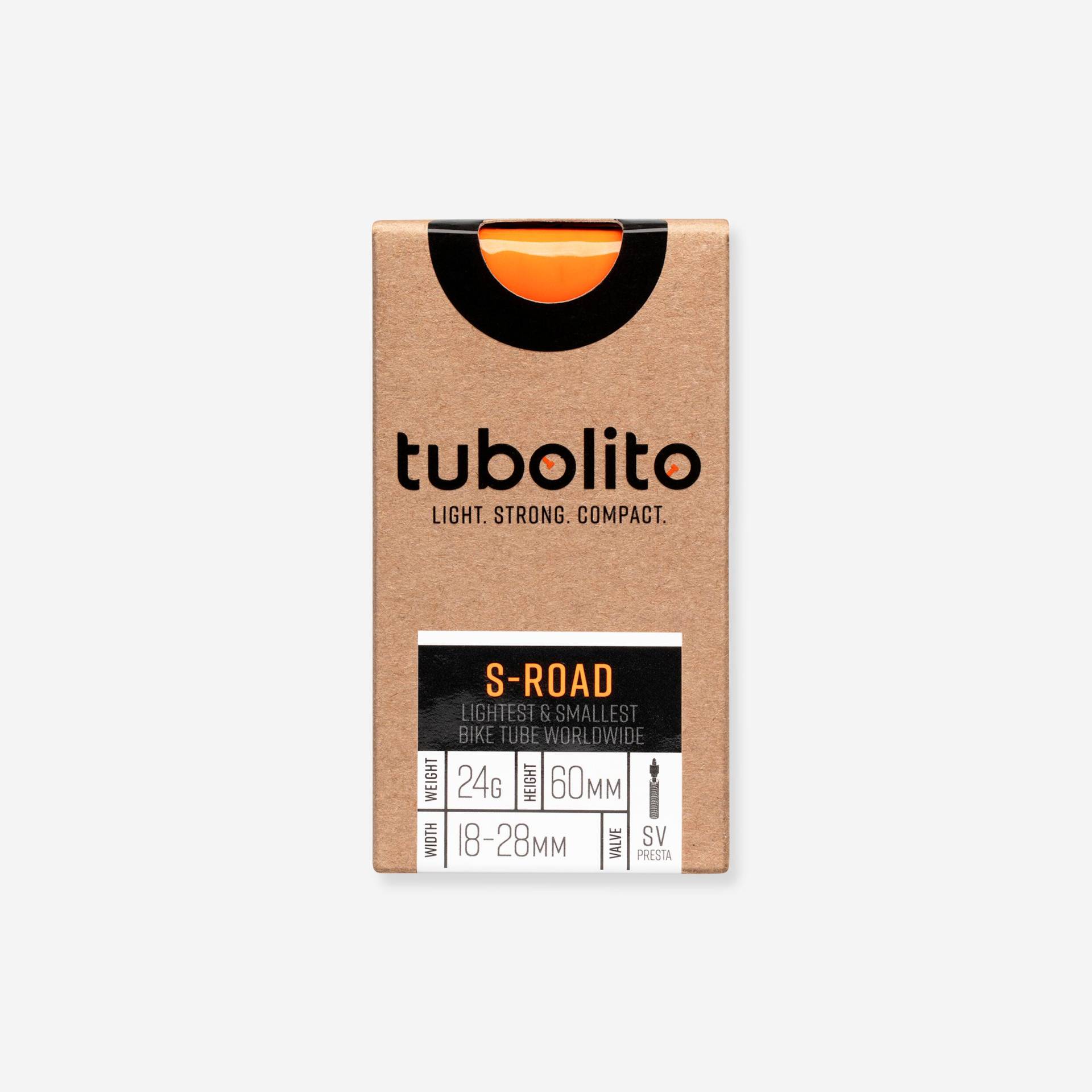 Fahrradschlauch Tubolito S Road 700C Ultraleicht 60 mm Presta Fahrradschlauch Tubolito S Road 700C Ultraleicht 60 mm Presta von TUBOLITO