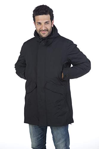 Tucano Urbano Magic Parka Tucano Erwachsene Unisex, Unisex, Anorak, 8119MF040BS7, dunkelblau, XXL von TUCANO URBANO