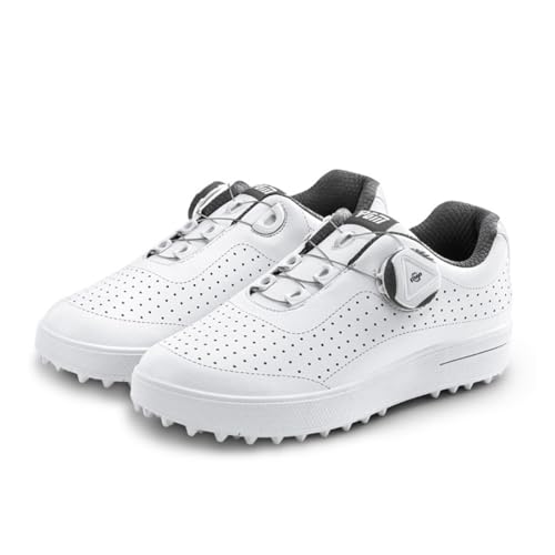 TUMAHE Mädchen Jungen Golfschuhe, Leichte Walking Training Schuhe Mode Slip Auf Golf Athletic Sneakers Für Kinder,Weiß,34 EU TUMAHE Mädchen Jungen Golfschuhe, Leichte Walking Training Schuhe Mode Slip Auf Golf Athletic Sneakers Für Kinder,Weiß,34 EU von TUMAHE