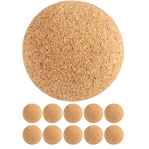 TUNIRO 10 Stück Kicker Bälle aus Kork, ⌀ 35 mm, Tischfussball Kicker-Ball TUNIRO 10 Stück Kicker Bälle aus Kork, ⌀ 35 mm, Tischfussball Kicker-Ball von TUNIRO
