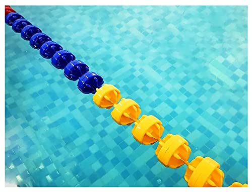 Schwimmleine für Villenpool/Schwimmclub/Gefahrenbereiche, Sicherheitsseil und Schwimmset für Schwimmbäder mit Nylonseil und Haken für Sicherheit und Spaß, 1–10 m lang (Farbe: Durchmesser 12 von TUOYIBO