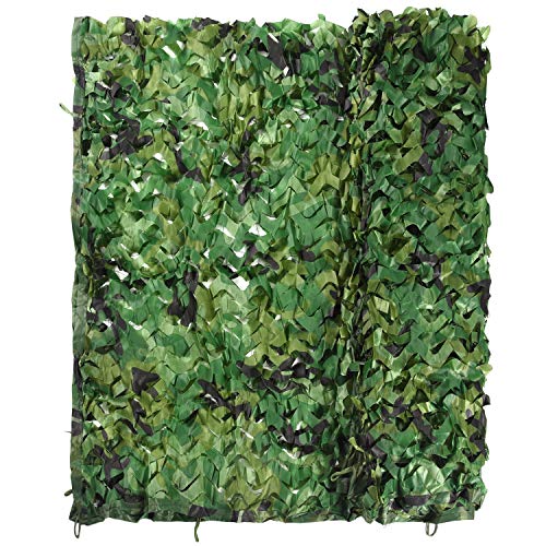 TUPARKA 2 * 3m Woodland Oxford Stoff Grünes Netz für Camping Militär Jagd Schießen Versteck Garten Dekoration von TUPARKA